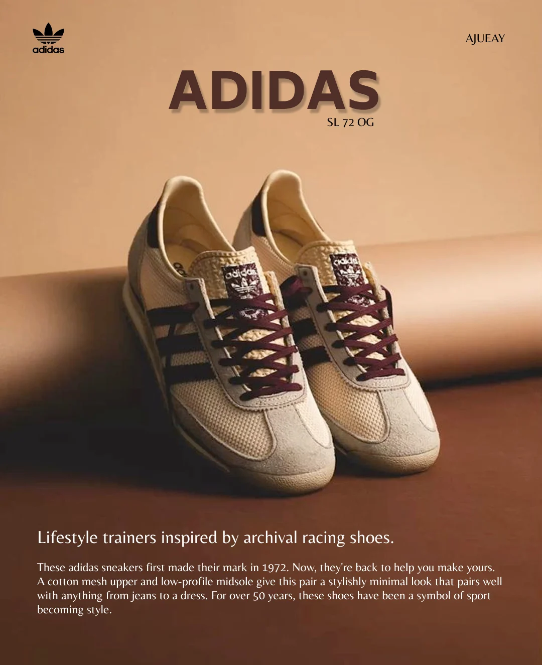 Adidas SL 72 OG Sneaker Poster