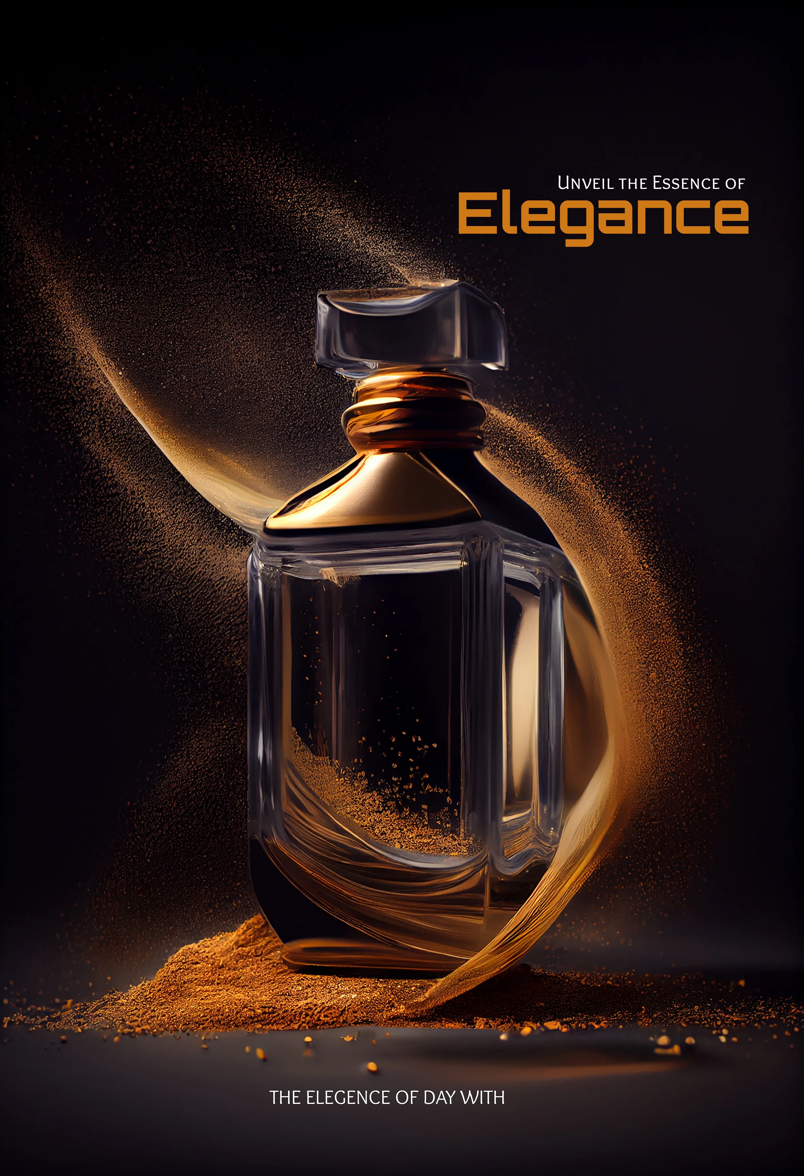 Elegance Luxury Perfume Poster