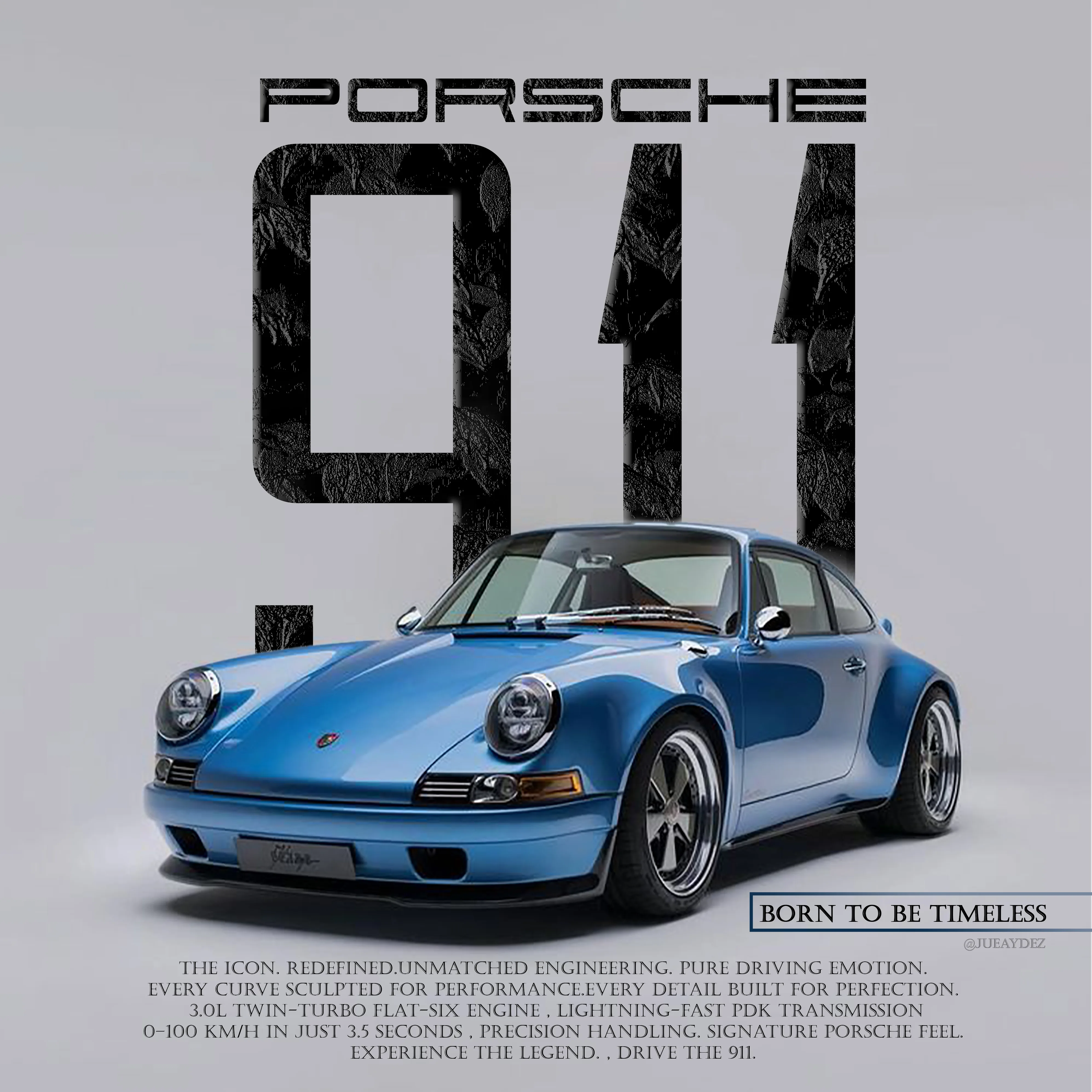 Porsche 911 Poster